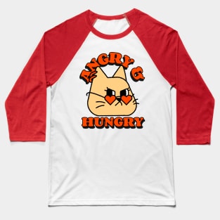 Angry and hungry cat Baseball T-Shirt